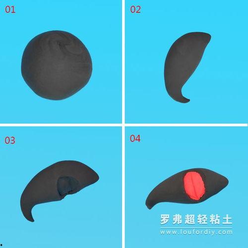 粘土鲨鱼作品图片大全