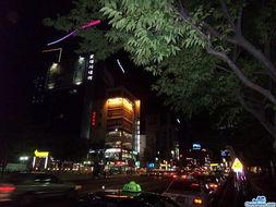 韩国 夜色,霓虹璀璨，魅力无限