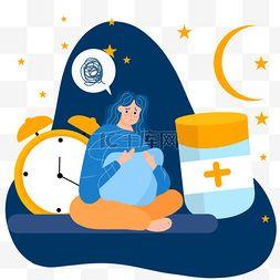 失眠的夜图片,失眠者的无声抗争