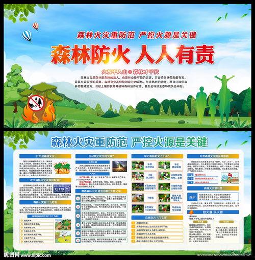 森林防火图片大全,守护绿色家园的视觉警示