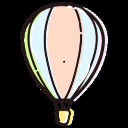 卡通氢气球图片大全,梦幻色彩下的天空奇遇