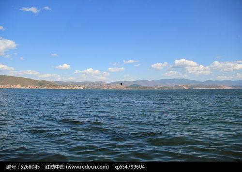 洱海图片风景图片,碧波荡漾，山水画卷