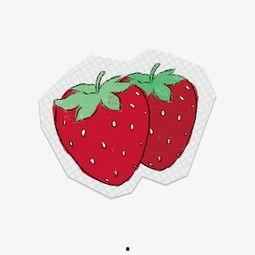 草莓画画图片大全